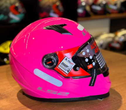 Capacete LS2 FF358 Monocolor - Rosa