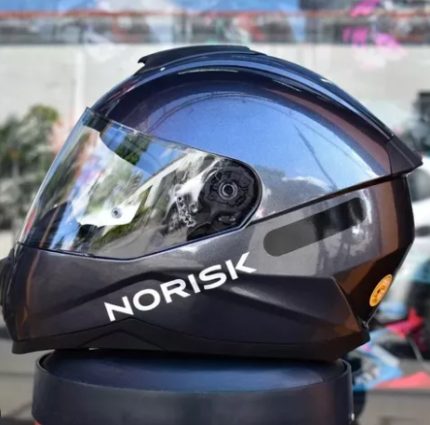 CAPACETE NORISK RAZOR MONOCOLOR TITANIO