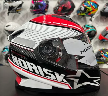 Capacete Norisk FF302 Grand Prix Japão (Viseira Solar)