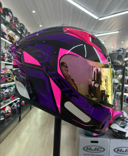 Capacete Norisk Flow Roxo